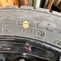 軽用155/65R14スタッドレスタイヤの画像