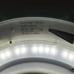 NEC製　LEDシーリングライト　6畳用