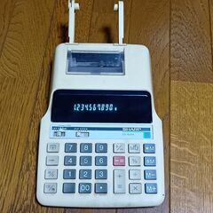 シャープ　レトロ電卓　CS-1625H