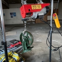 電動ウィンチ🛠️DIYに、動作良好❗️