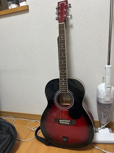 アコースティックギター ショルダーケース付き