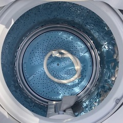 🉐【分解洗浄済み中古美品】シャープ 8.0kg 全自動洗濯機 ピンク系SHARP 穴なしサイクロン洗浄 ES-GV80P-Pの画像