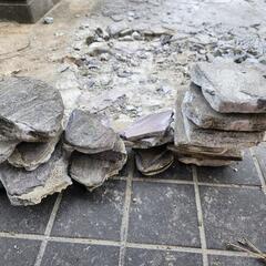 平らな石、ブロック殻