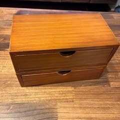 木製小物入れ　