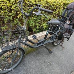 自転車 3人乗り可能 の画像