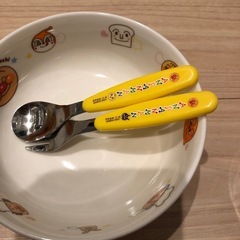 アンパンマン　食器セット　追加2枚平皿の画像