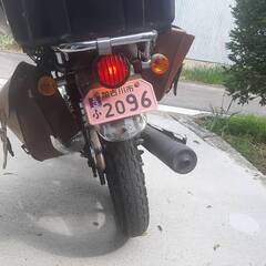 (実働)ヤマハ YB125SP ライトカフェカスタム 通勤・通学に最適の画像