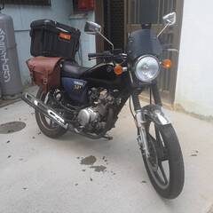 (実働)ヤマハ YB125SP ライトカフェカスタム 通勤・通学に最適の画像