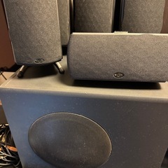 スピーカー&サブウーファーセット差し上げます