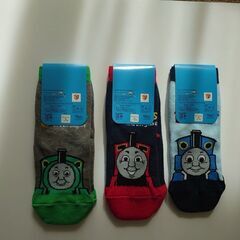 【あんしん決済】最終値下げしました！トーマス＆フレンズ　靴下3足セット　新品　13～19㎝ の画像