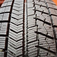 BS BRIDGESTONE BLIZZAK VRX 185/60R15 15インチ スタッドレス 4本 20年製 バリ溝 ヤリス フィット インサイト等　(KTF235)の画像