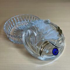 SOGA クリスタルガラス ハンドペイント小物入れの画像