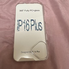 iPhone16プラス用透明ケースの画像