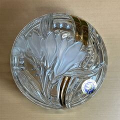 SOGA クリスタルガラス ハンドペイント小物入れの画像