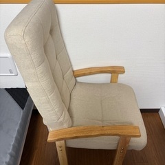 山善(YAMAZEN) 高座椅子 リクライニングの画像