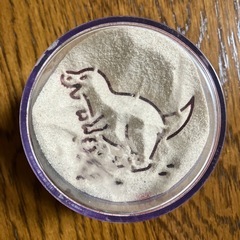 恐竜　サンドアートの画像