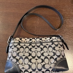 コーチ 2WAY シグネチャー ショルダーバック　　の画像