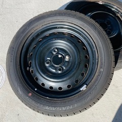(商談中)155/65R14(中古)スチールホイール4本