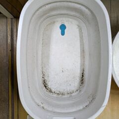 折り畳み排水口付たらい