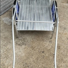 アルミ製 軽量 小型 リヤカー 折りたたみ式 運搬車 二輪車 荷車 カート台車 収納コンパクトの画像