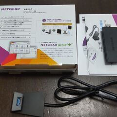 ★値下げ★　ネットギア(NETGEAR)　WiFi 無線LAN 子機 アダプター 11ac対応 867+300Mbps A6210-100JPS　★★★の画像
