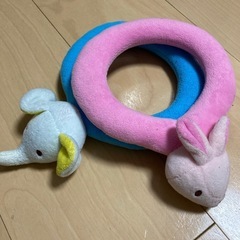 エドインター　ふわふわなげっこ　ぬいぐるみ　輪投げ　ラトル　アニマルの画像