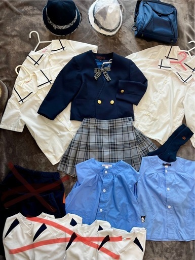 【美品／値下げ】博多学園　(制服・スモックなど)