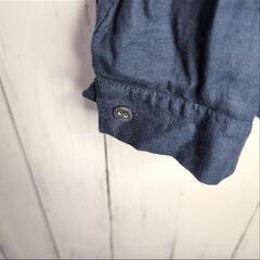 名作 フランクリーダー FRANK LEDER リネンシャツ Sの画像