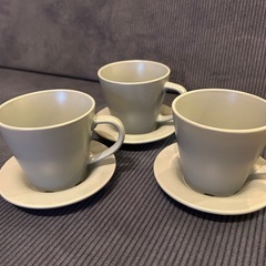 【IKEA/イケア】コーヒーカップ&ソーサー　