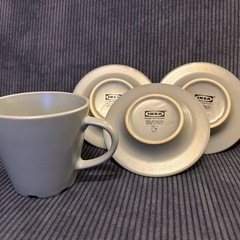 【IKEA/イケア】コーヒーカップ&ソーサー　の画像