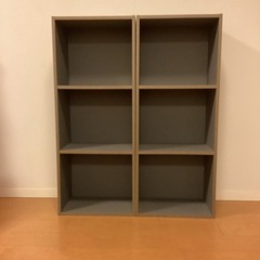 【取引完了】無印良品のカラーボックス