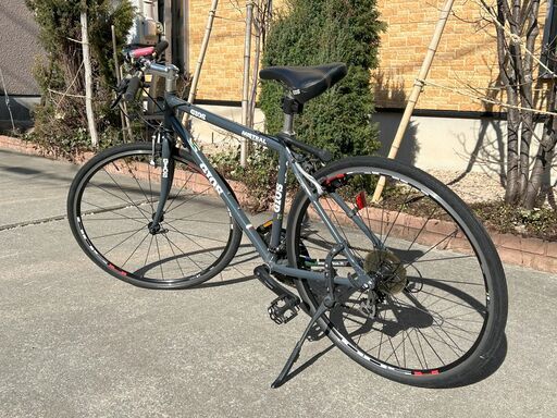 （個人認証中　少々返答お待ちください。）クロスバイク　GIOS　ミストラル　グレー　【中古美品】