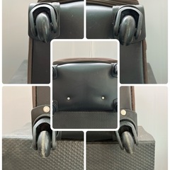 小型軽量キャリーバッグ RIMINI 南京錠鍵付きの画像