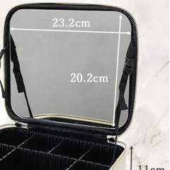 鏡付きメイクボックスの画像