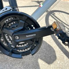（個人認証中　少々返答お待ちください。）クロスバイク　GIOS　ミストラル　グレー　【中古美品】　　の画像