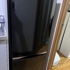 TOSHIBA ブラック 冷蔵庫 冷凍庫付き