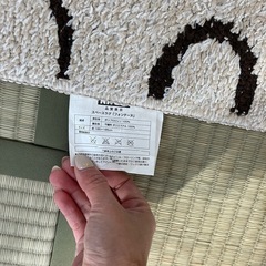 ラグ　カーペット　185×185 ペット喫煙者無し！の画像