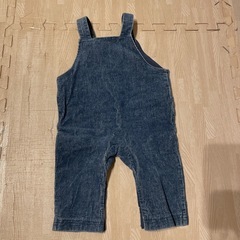 デニム　カバーオール　80の画像