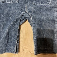 デニム　カバーオール　80の画像