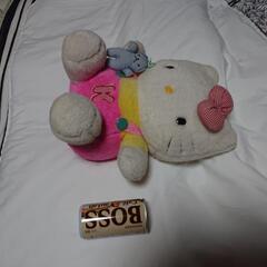 中型キティぬいぐるみ