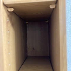 【お値下げ】横15センチ　スリム本棚の画像