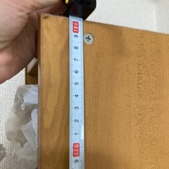 【お値下げ】横15センチ　スリム本棚の画像