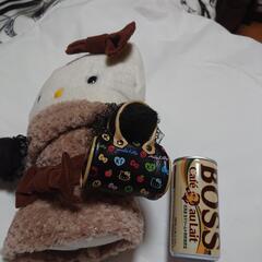 中型キティぬいぐるみ＋自作衣装の画像