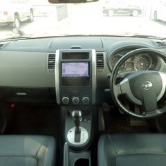 H.19(2007)年 日産 エクストレイル 2.0 20X フルタイム4WD ブラック　5人乗り　ナビ 　ETC　ワンセグTV　エアコン　パワステ　パワーウィンドウ　集中ドアロック　ABS　エアバック　キーレス　純正AW17inc  車検8年12月　　17219　 の画像