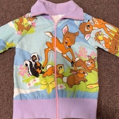 ディズニー　バンビ キャラクター ジャケット　ヴィンテージの画像