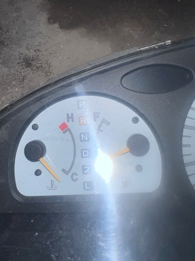 トヨタ スターレット グランツァS EP91 純正メーター AT 155266km