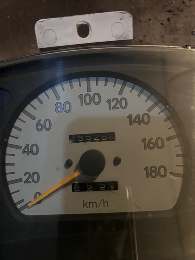 トヨタ スターレット グランツァS EP91 純正メーター AT 155266km