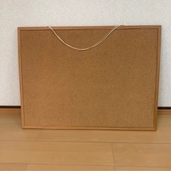 ペダル式ゴミ箱20L・コルクボードの画像