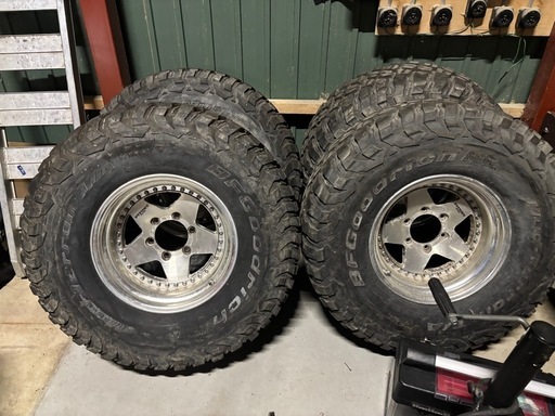 ランクル、
31575r16 ワークホイール付き