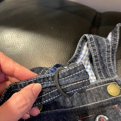 ミキハウス⭐︎オーバーオール　サイズ80-90の画像